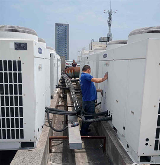 扬州中央空调制热和不制冷系统维修方法